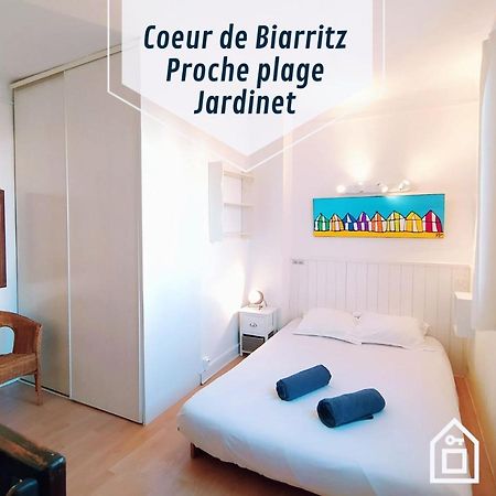 Lalanne Btz, Duplex Jardinet Pres De La Plage 비아히쯔 외부 사진