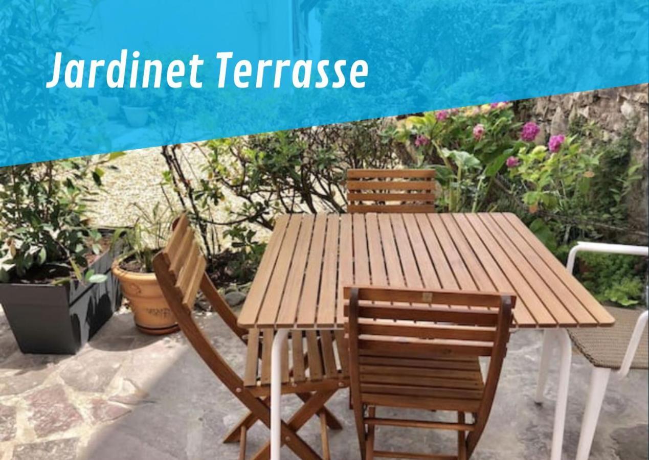 Lalanne Btz, Duplex Jardinet Pres De La Plage 비아히쯔 외부 사진