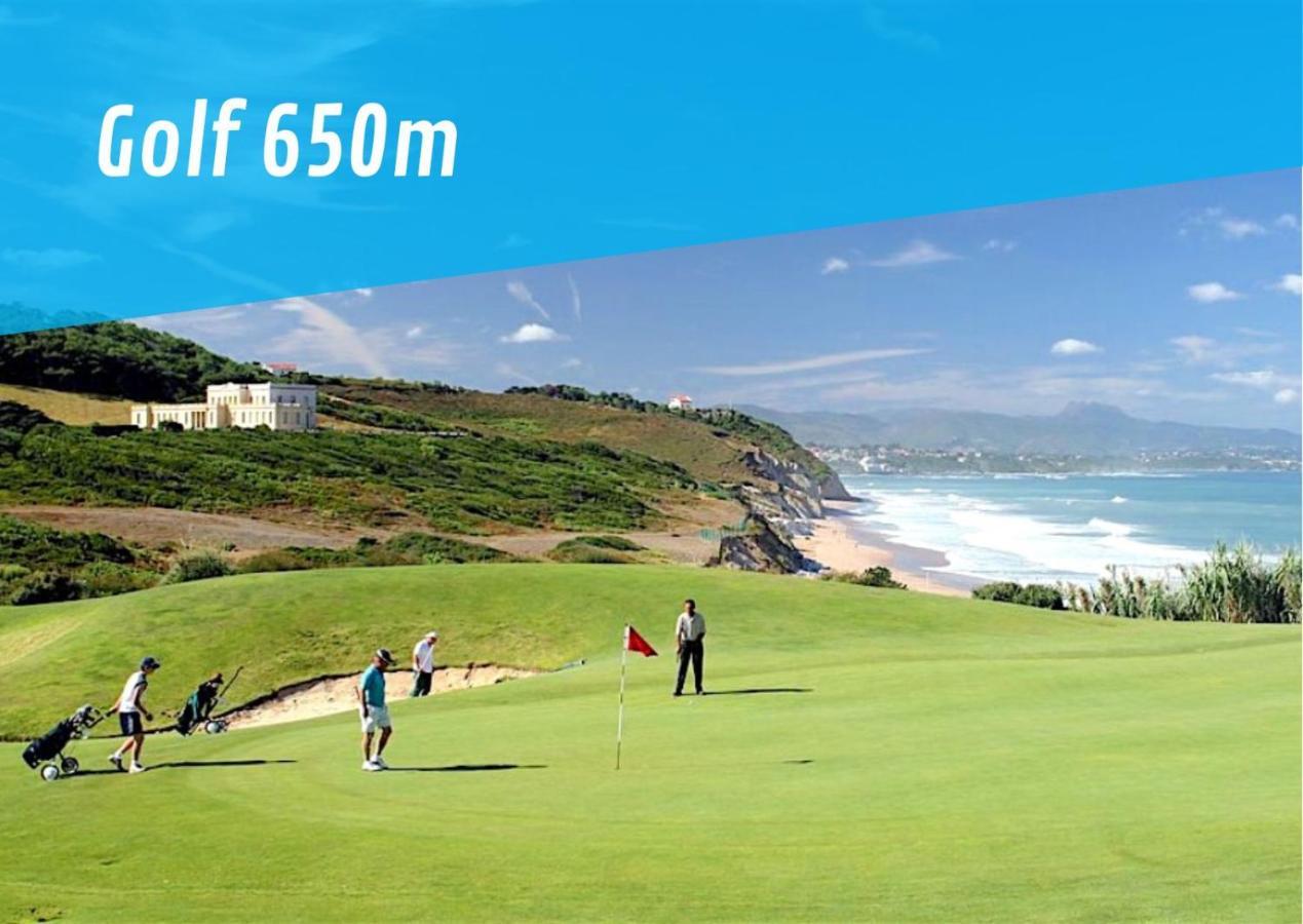 Lalanne Btz, Duplex Jardinet Pres De La Plage 비아히쯔 외부 사진